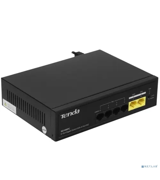 Коммутатор Tenda SG106PC 6PORT 10/100/1000M