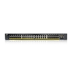 Коммутатор XGS1935-52HP, 52 Port Smart Managed PoE Switch, 48x Gigabit PoE and 4x 10G SFP+, hybrid mode, standalone or NebulaFlex Cloud, 375 Watt PoE, фото4