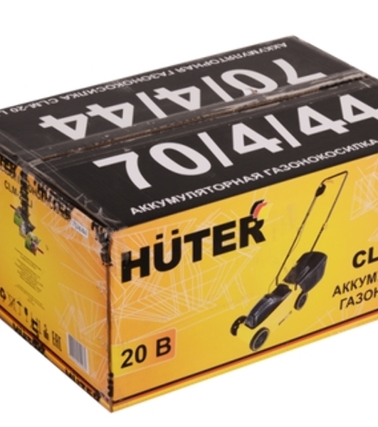 Газонокосилка аккумуляторная Huter CLM-20 Li, 20 В, 4 Ач