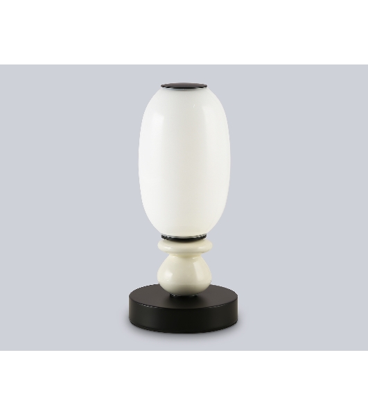 Светильник Ambrella light LH53154 BK/WH черный/белый 6W 3000K D120*260