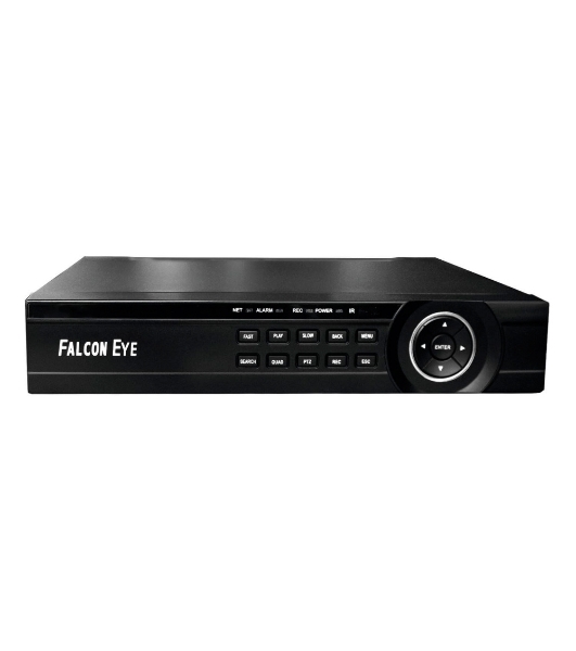 Видеорегистратор Falcon Eye FE-MHD2104 4 канальный 5 в 1 регистратор: запись 4кан 5Мп Lite*12k/с; 1080P*15k/с; 720P*25k/с; Н.264/H.265/H265+; HDMI, VGA, SATA*1 (до 10Tb HDD), 2 USB; Аудио 1/1; Смарт функции записи и в