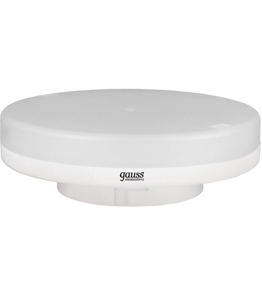 Лампа светодиодная LED Gauss Elementary 13Вт 3000K GX53 890lm