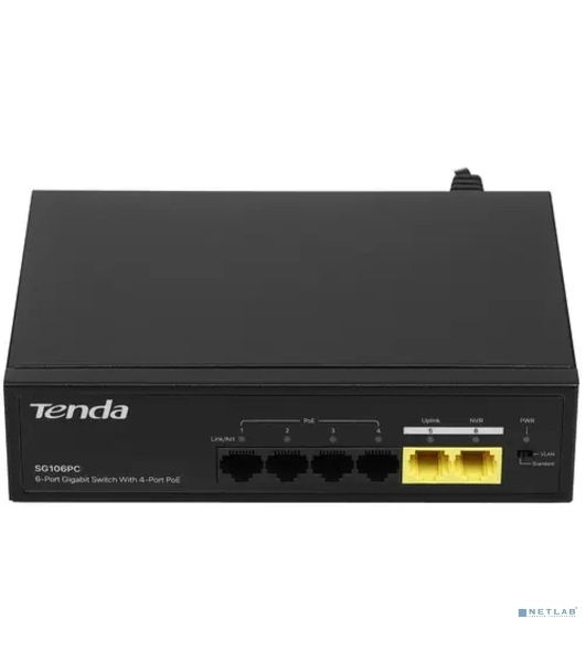 Коммутатор Tenda SG106PC 6PORT 10/100/1000M