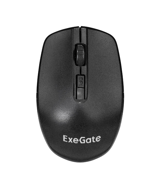 Комплект клавиатура+мышь ExeGate Professional Standard Combo MK240 беспроводной, USB, 1200 DPI, чёрный