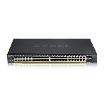 Коммутатор XGS1935-52HP, 52 Port Smart Managed PoE Switch, 48x Gigabit PoE and 4x 10G SFP+, hybrid mode, standalone or NebulaFlex Cloud, 375 Watt PoE, фото3