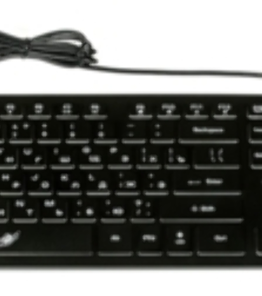 Клавиатура Dialog KGK-17U проводная, USB Type-A, белый