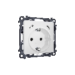 Комплект механизма электрической розетки 2USB С+C 20W с/з на винтовых зажимах 16A-250V ALFA Белый матовый QUANT (AP1305, VM165) MA130510, фото6