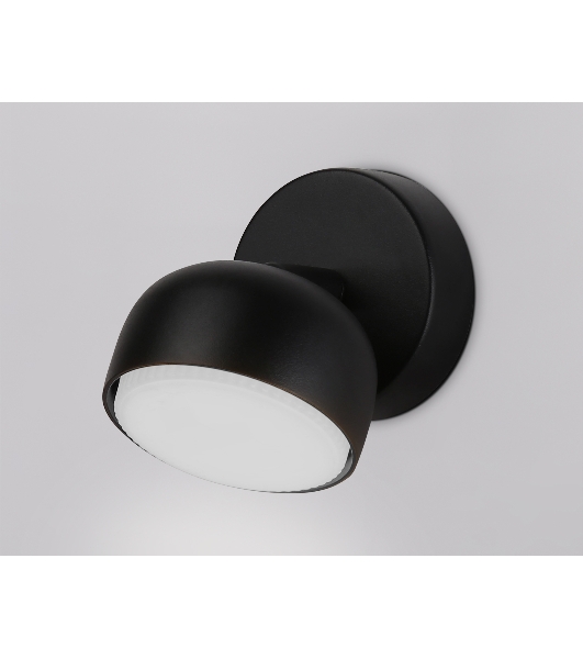 Светильник Ambrella light TN71009 BK черный GX53 max 12W D80*90