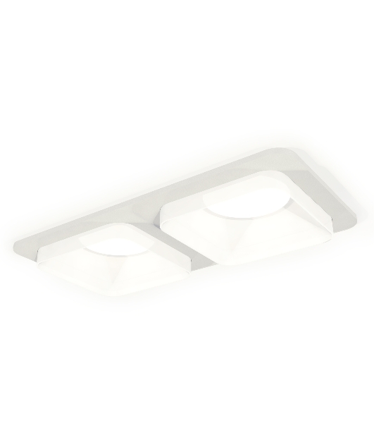 Комплект встраиваемого светильника Ambrella light XC7905013 SWH/FR белый песок/белый матовый MR16 GU5.3 (C7905, N7755)