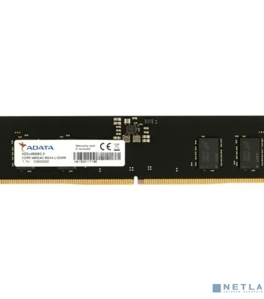Оперативная память ADATA, DDR5, 8GB (1x8GB), 4800MHz, CL40, UDIMM
