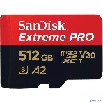 Флеш карта microSD 512Gb SanDisk microSDXC Class 10 UHS-I A2 C10 V30 U3 Extreme Pro (SD адаптер) 200Mb/s, фото7