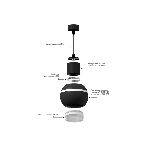 Корпус светильника C1102 SBK черный песок D100*H80mm MR16 GU5.3 LED 3W 4200K, фото9
