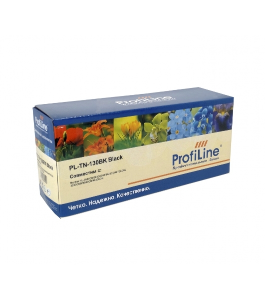 Картридж ProfiLine PL-TN-130BK для принтеров Brother DCP 9042CDN/9045CDN/9040CN/MFC/9840CDW/9440CN/HL/4040CN/4050CDN/4070C 2500 копий черный