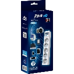 Сетевой фильтр ZIS PILOT Surge protector Pilot SG5 5 outlets (GP), 10A/2.2kVt, automatic circuit-breaker, 7 m, фото7