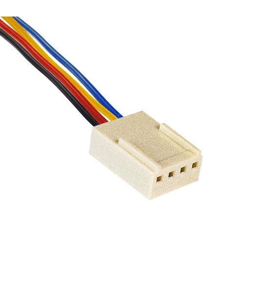 Вентилятор для корпуса ExeGate EX14025B4P-PWM черный, 140 мм, 1200 об/мин, 28 дБ, 4 pin