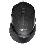 Мышь беспроводная Logitech M330 SILENT PLUS черный, 1000 dpi, радиоканал, USB, кнопки - 3, фото17