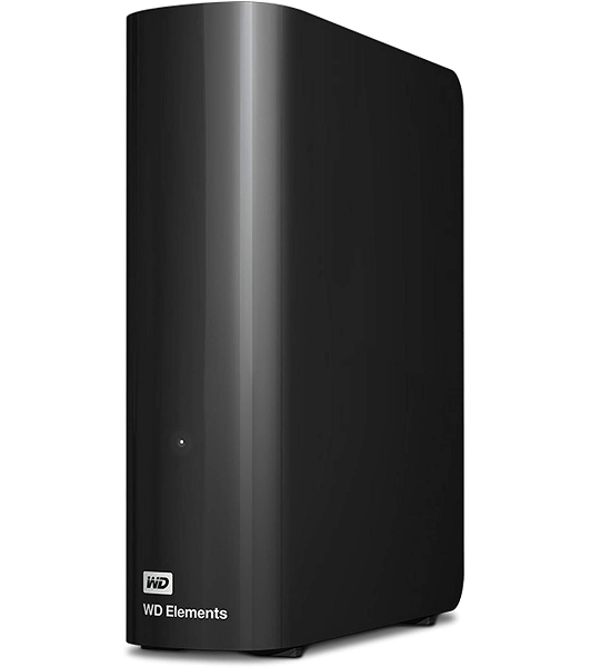 Внешний HDD 3.5' Western Digital Elements Desktop, 10TB, USB 3.2 Gen 1 Type-A, 5400 rpm, черный