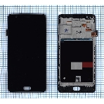 Дисплей для OnePlus 3T (TFT) черный c рамкой, фото 1