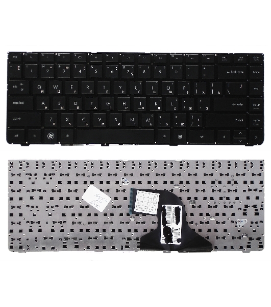 Клавиатура для ноутбука HP ProBook 4330S 4331S черная без рамки