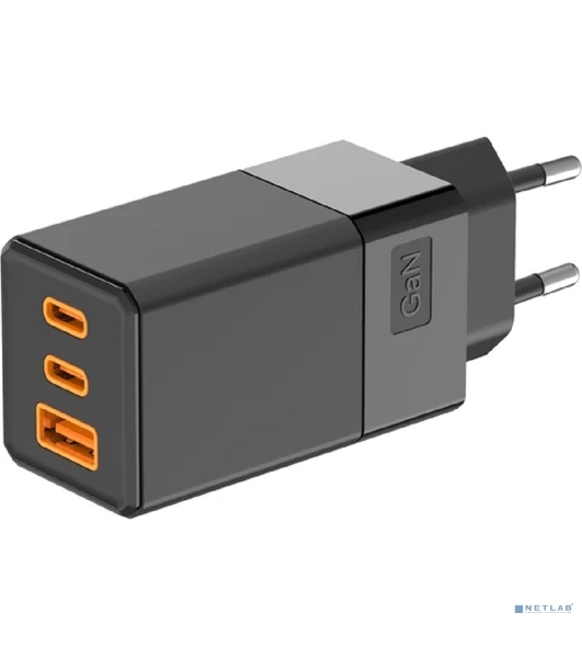 Сетевое зарядное устройство Rexant USB-A и 2 USB-C, 65Вт
