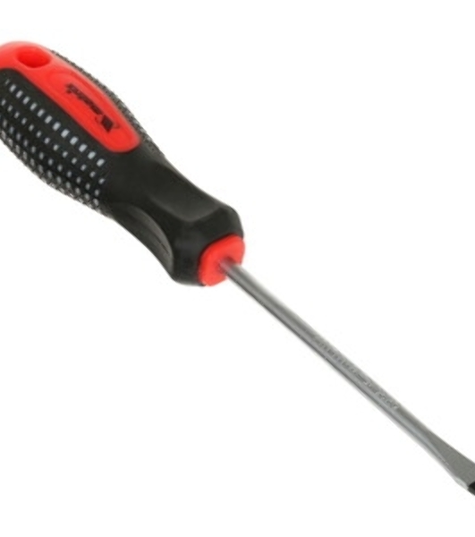 Отвертка Matrix Fusion 11419 SL5,0 х 100 мм, CrV, 3-х компонентная рукоятка 'anti slip'