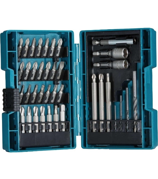 Набор оснастки Makita B-54106 по дереву/металлу (38пред.) для шуруповертов/дрелей