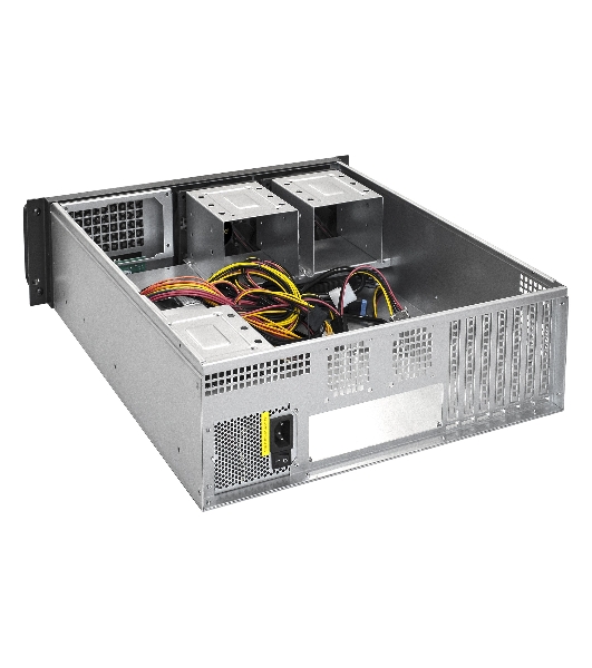 Серверный корпус ExeGate EX293904RUS Pro 3U450-09 (RM 19', высота 3U, глубина 450, БП 2U-920ADS, USB)