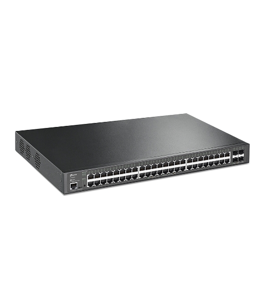 Коммутатор TP-Link TL-SG3452XP 48G 4SFP+ 48PoE+ 500W управляемый