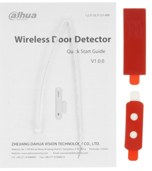 Датчик открытия дверей Dahua DHI-ARD323-W2(868)