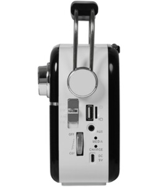 Радиоприемник SVEN SRP-505 (4 Вт, FM/AM/SW, USB, SD/microSD, Bluetooth, 1200 мА·ч)черный