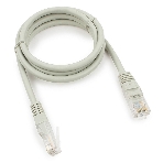 Патч-корд медный UTP Cablexpert PP10-1M cat.5e, 1м, литой, многожильный, серый, фото6