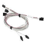 Кабель SuperMicro CBL-SAST-0556 HDmSAS-4xSATA 90/90/75/75cm, фото5
