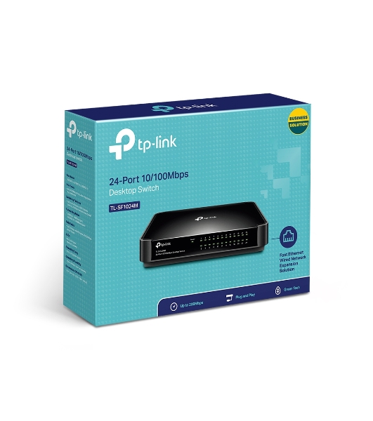 Коммутатор TP-Link Desktop Switch SMB TL-SF1024M неуправляемый настольный 24x10/100BASE-TX