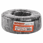 Кабель UTP Rexant 4PR 24AWG, CU (медь), cat.5e, 100 МГц, PE, черный, OUTDOOR, бухта 100 м, фото2