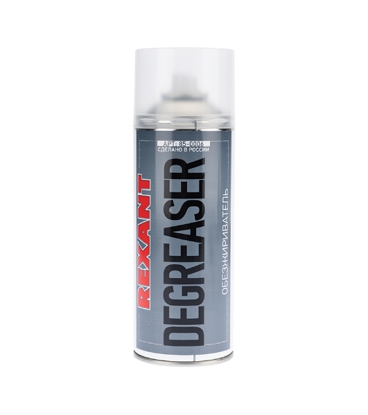 Очиститель обезжириватель DEGREASER, Rexant, 400 мл, аэрозоль