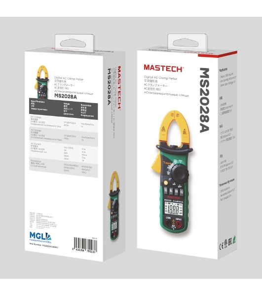 Токовые клещи MS2028A MASTECH