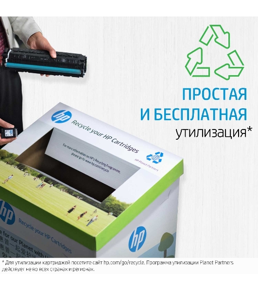 Картридж лазерный HP W1106A (HP 106A) черный для HP Laser 107/135/137 1000 страниц.