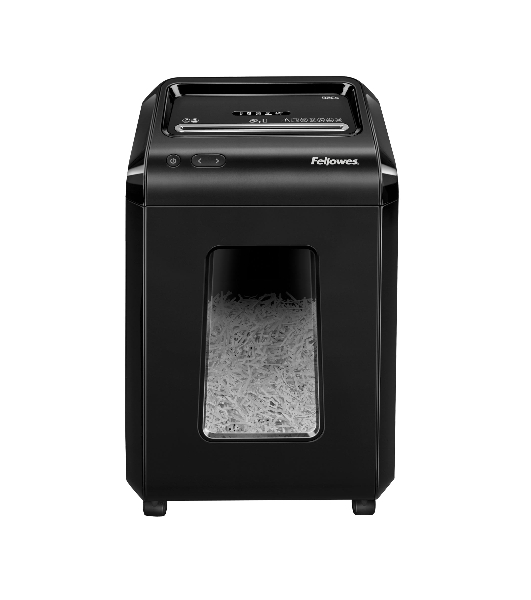 Шредер Fellowes Powershred 92Cs FS-1719301 P-4, 4х38мм, 18лст., 25лтр., уничтожает: скобы, карты, скрепки, CD