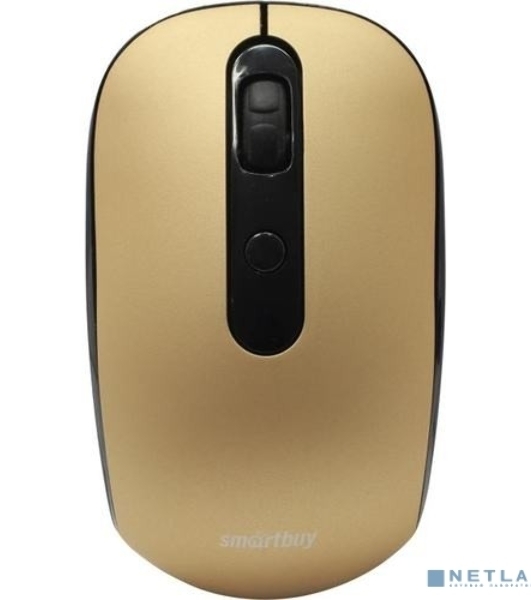 Мышь беспроводная беззвучная Smartbuy ONE 262AG бронза, 40 SBM-262AG-O