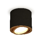 Светильник Ambrella Light XS7402003 SBK/PYG черный песок/золото желтое полированное MR16 GU5.3 (C7402, N7004), фото4