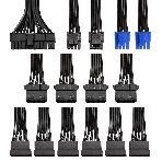 Блок питания серверный 800W Exegate (ServerPRO-2U-800ADS) APFC, унив. для 2U, 24pin, 2*8pin, 3xSATA, 5xIDE, фото7