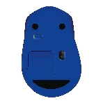 Мышь беспроводная Logitech M330 SILENT PLUS синий, 1000 dpi, радиоканал, USB, кнопки - 3, фото15
