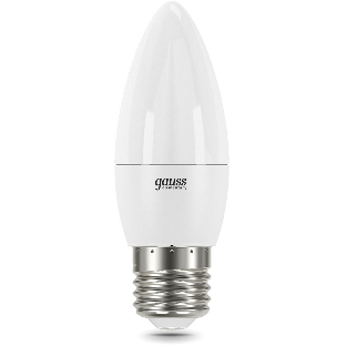 Лампа светодиодная Gauss Elementary 30222 12Вт цок.: E27 свеча 220B 4100K св. свеч. белый нейт. (упак.: 10 шт)
