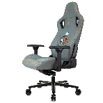 Кресло игровое Knight Craft Dragon серый эко.кожа крестов. металл, фото23