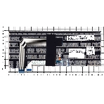 Клавиатура для ноутбука Lenovo Thinkpad T460S T470S черная с серебристой рамкой, фото 1