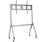 Мобильная стойка напольная Kromax OMEGA-12 silver, 1 шт/уп, Мобильная стойка напольная для TV 32'-120', max вес 80 кг, высота 1640-1820 мм, max VESA 1000x600 мм, фото6