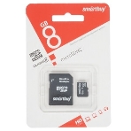 Флеш карта microSD 8Gb, Smartbuy microSDHC Class 4 (SD адаптер), фото7