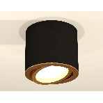 Светильник Ambrella Light XS7402003 SBK/PYG черный песок/золото желтое полированное MR16 GU5.3 (C7402, N7004), фото3
