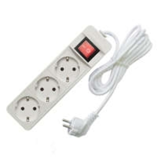 Удлинитель 3х10 м с заземл. 16А IP20 3.5 кВт с выкл. Союз 481S-8310