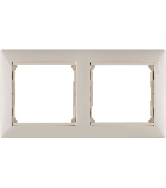 Рамка 2-м Valena горизонт. сл. кость Legrand 774352